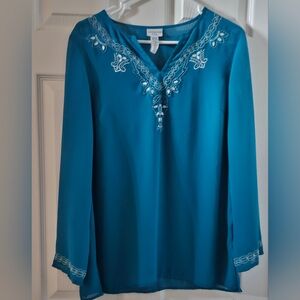 Covington Nearly Sheer Blouse